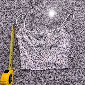 Aeropostale Floral Print Crop Top